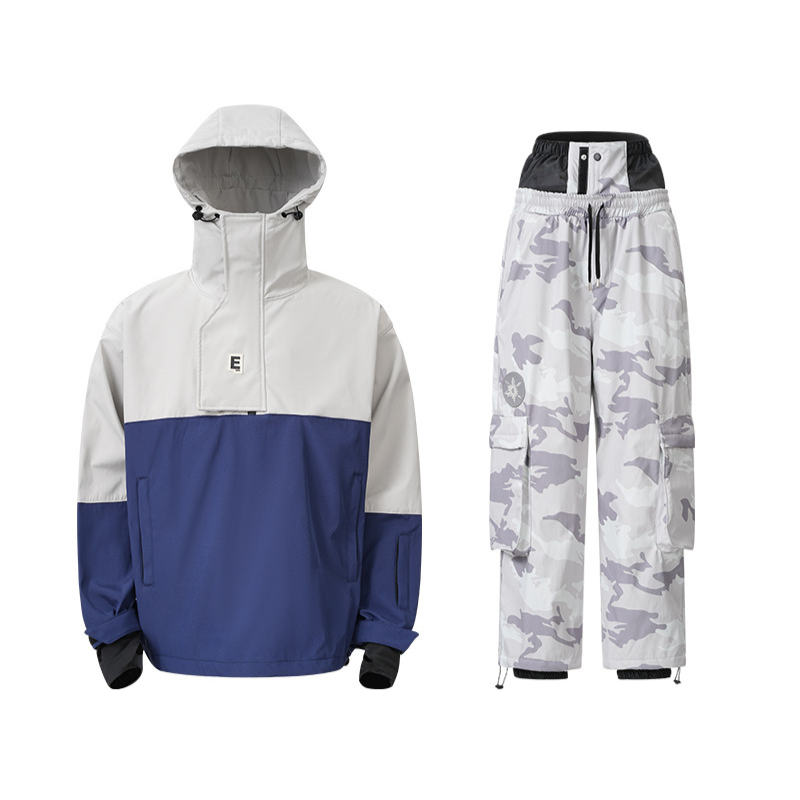 Ensemble veste anorak et pantalon cargo pour homme 2