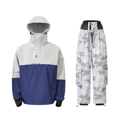 Ensemble veste anorak et pantalon cargo pour homme 2