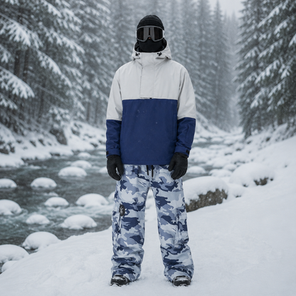 Ensemble veste anorak et pantalon cargo pour homme 3