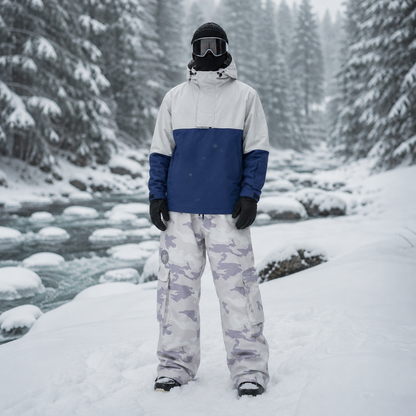 Ensemble veste anorak et pantalon cargo pour homme 4