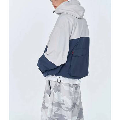 Ensemble veste anorak et pantalon cargo pour homme 5