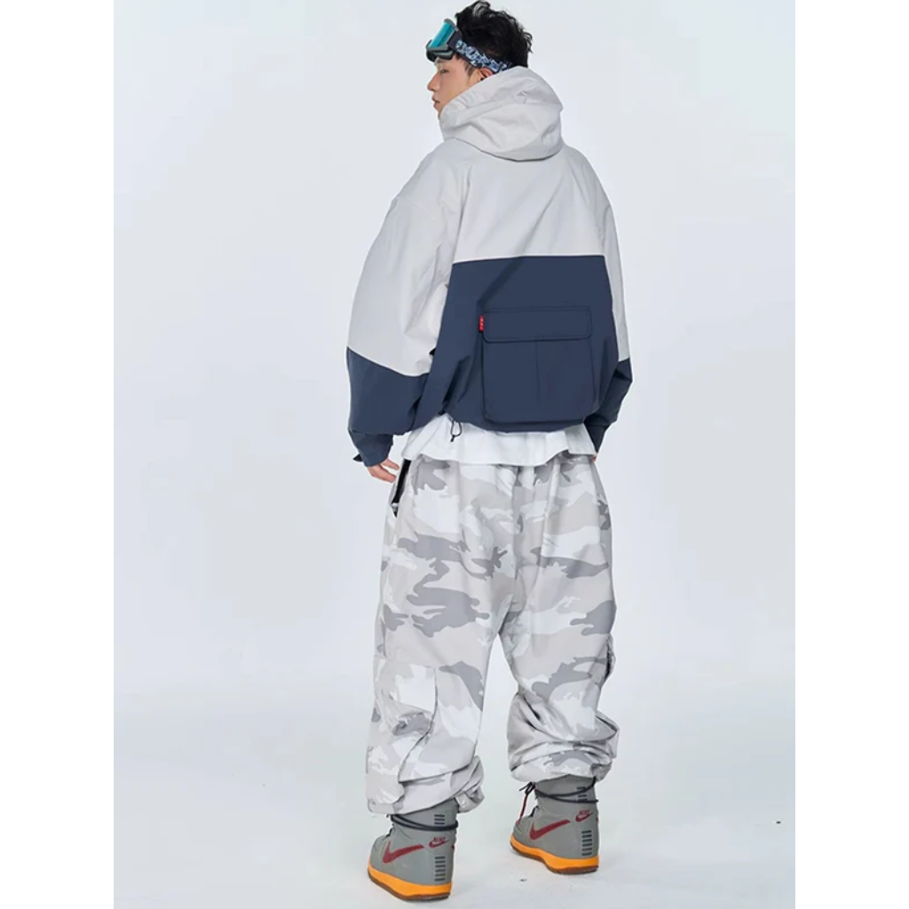 Ensemble veste anorak et pantalon cargo pour homme 6