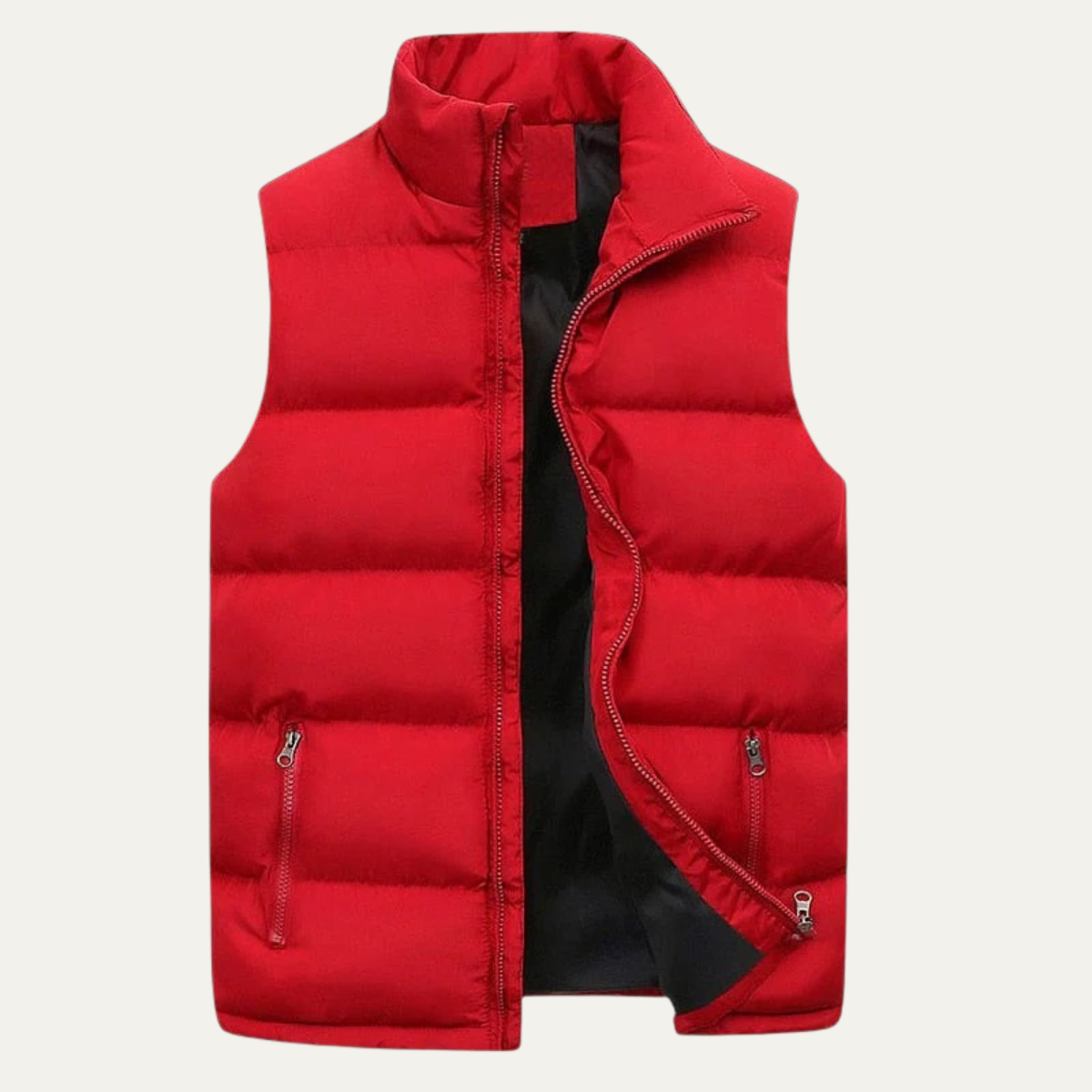 Gilet matelassé pour homme avec col montant 10