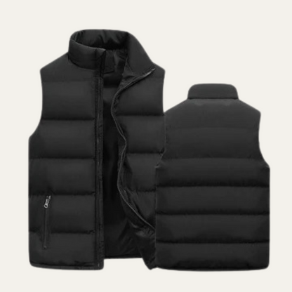 Gilet matelassé pour homme avec col montant 3