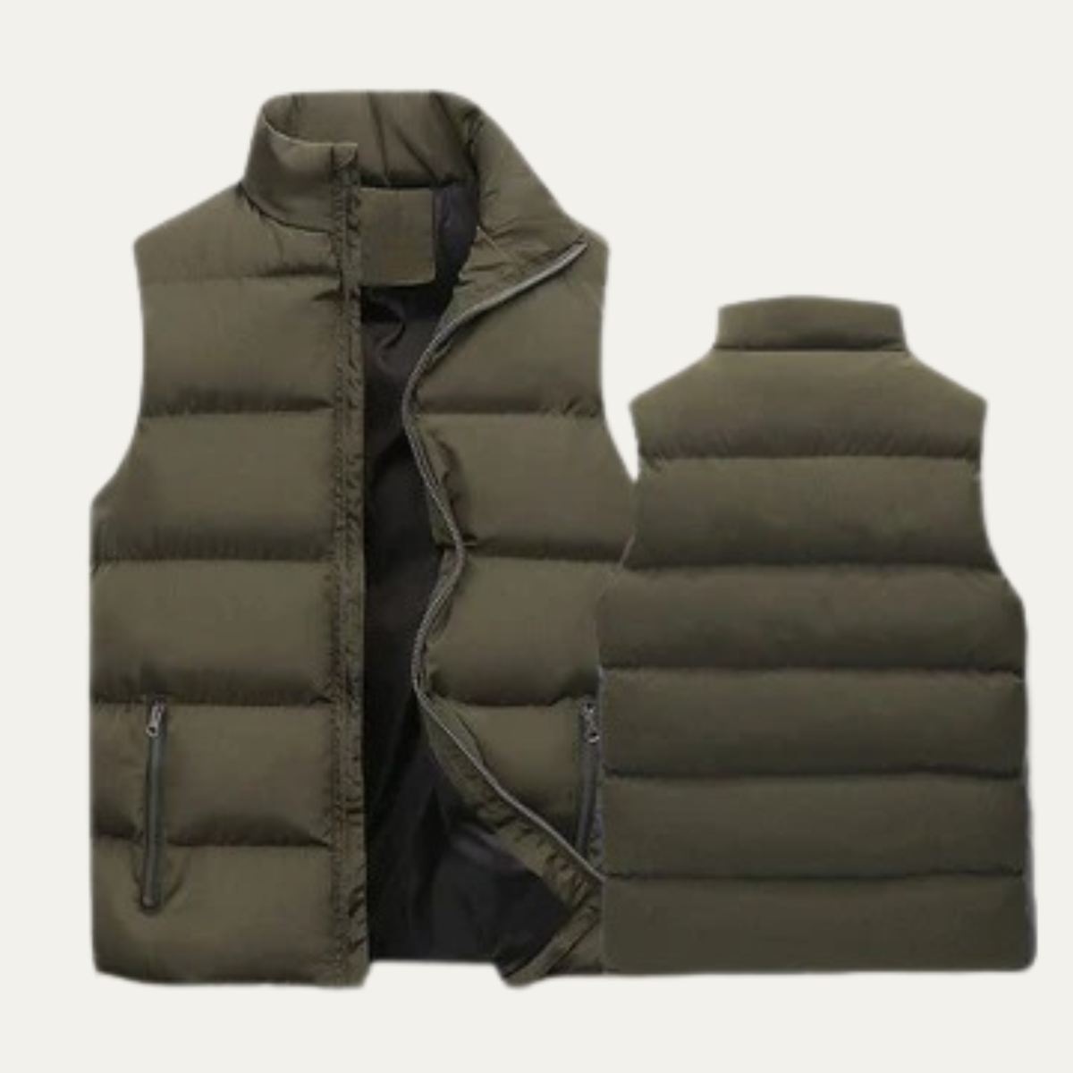 Gilet matelassé pour homme avec col montant 6
