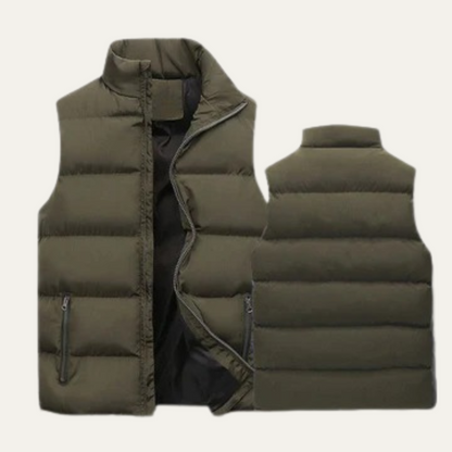 Gilet matelassé pour homme avec col montant 6