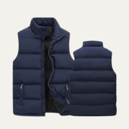 Gilet matelassé pour homme avec col montant 9