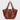 Grand sac cabas pour femme avec poche plaquée à l'avant 13