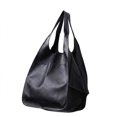Grand sac cabas pour femme avec poche plaquée à l'avant 2