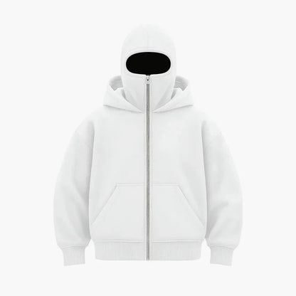 Hoodie Zippé Unisexe Techwear & Capuche Intégrée-Gigié