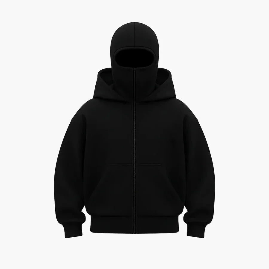 Hoodie Zippé Unisexe Techwear & Capuche Intégrée-Gigié