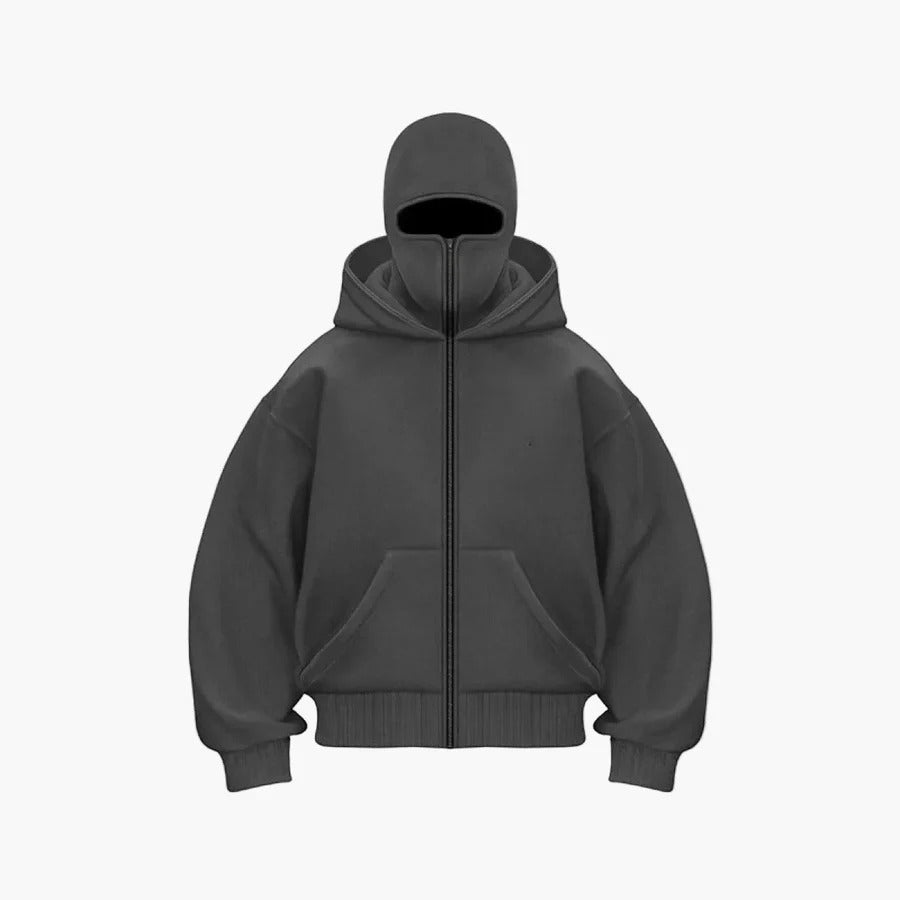 Hoodie Zippé Unisexe Techwear & Capuche Intégrée-Gigié