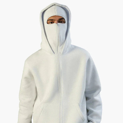 Hoodie Zippé Unisexe Techwear & Capuche Intégrée-Gigié