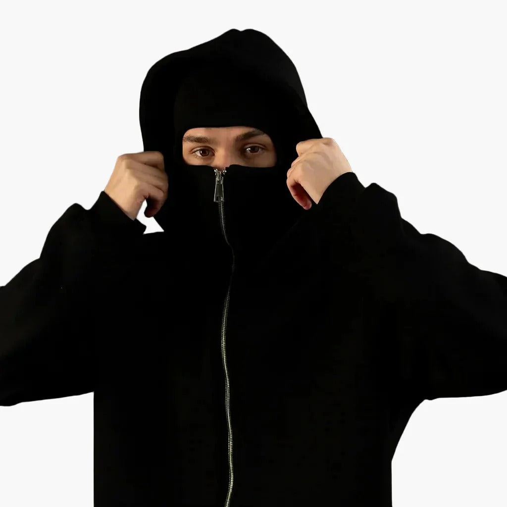Hoodie Zippé Unisexe Techwear & Capuche Intégrée-Gigié