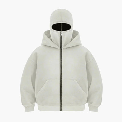 Hoodie Zippé Unisexe Techwear & Capuche Intégrée-Gigié