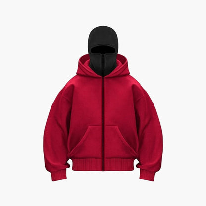 Hoodie Zippé Unisexe Techwear & Capuche Intégrée-Gigié