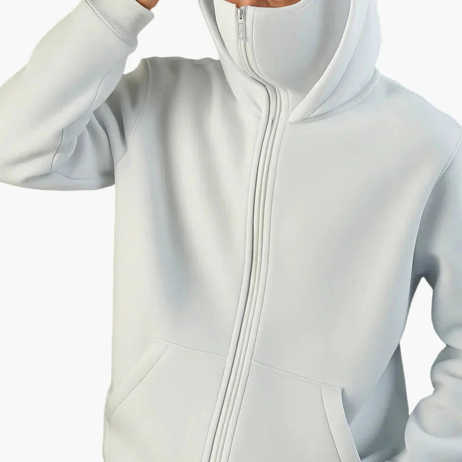 Hoodie Zippé Unisexe Techwear & Capuche Intégrée-Gigié