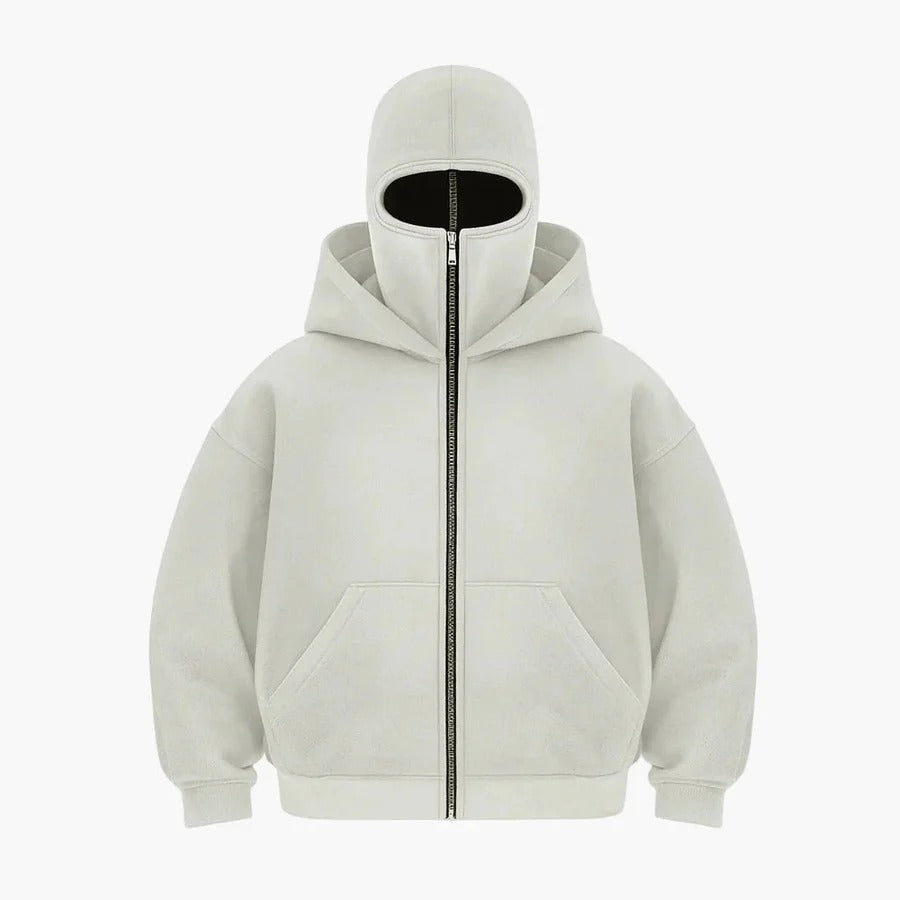 Hoodie Zippé Unisexe Techwear & Capuche Intégrée-Gigié