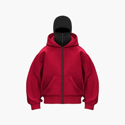 Hoodie Zippé Unisexe Techwear & Capuche Intégrée-Gigié