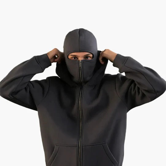 Hoodie Zippé Unisexe Techwear & Capuche Intégrée-Gigié