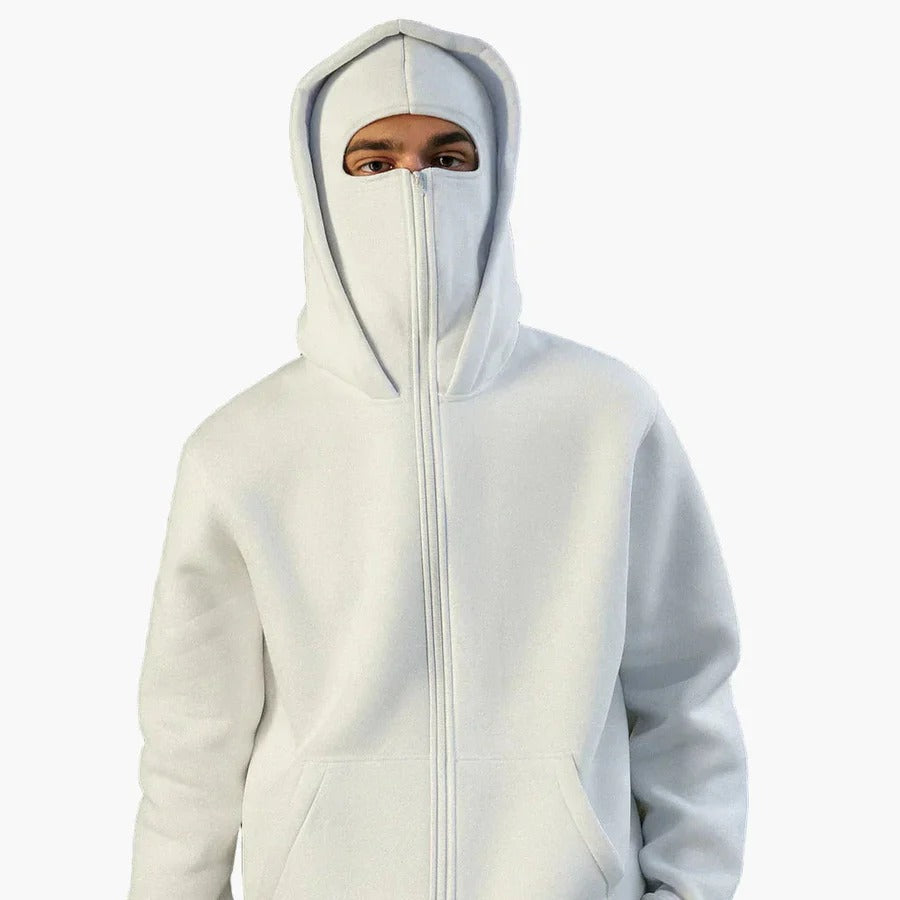 Hoodie Zippé Unisexe Techwear & Capuche Intégrée-Gigié