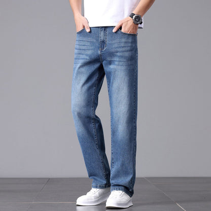 Jean droit coupe ample pour homme 3