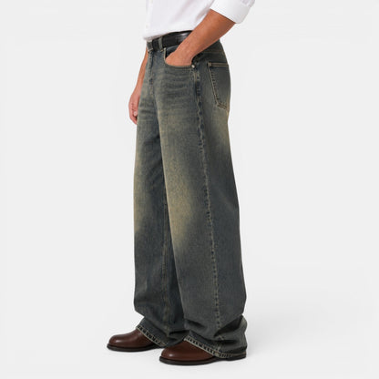Jean large rétro pour homme 3