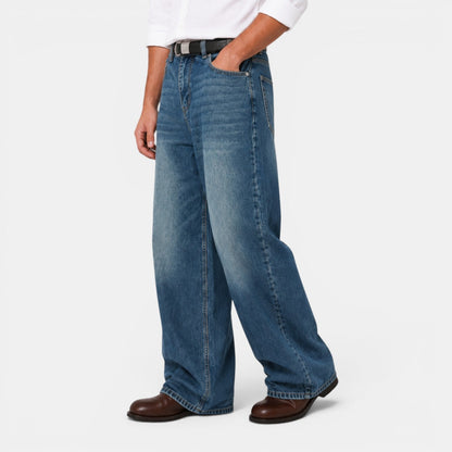 Jean large rétro pour homme 5