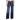 Jean large taille haute pour femme avec cordon de serrage 5