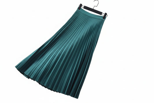 Jupe Femme Maxi Plissée-Gigié