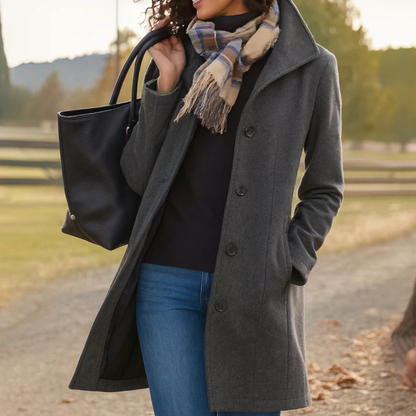 Manteau Heritage pour femme avec fermeture à boutons 2