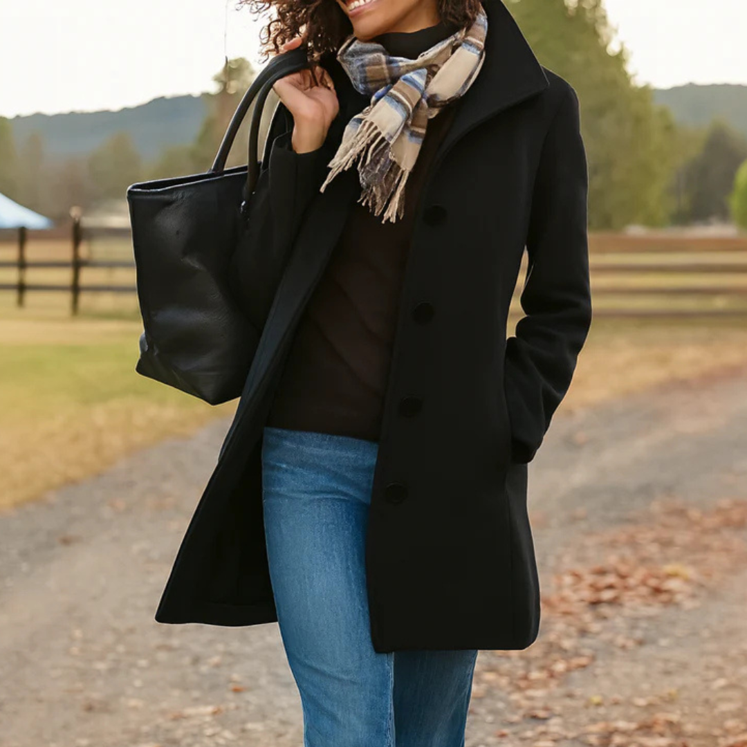 Manteau Heritage pour femme avec fermeture à boutons 3