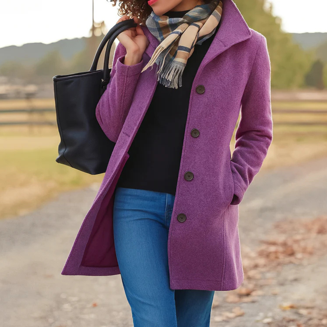 Manteau Heritage pour femme avec fermeture à boutons 5