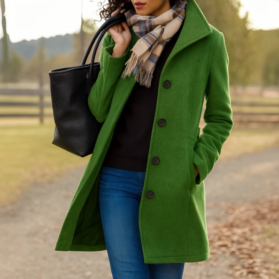 Manteau Heritage pour femme avec fermeture à boutons 6