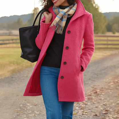 Manteau Heritage pour femme avec fermeture à boutons 9