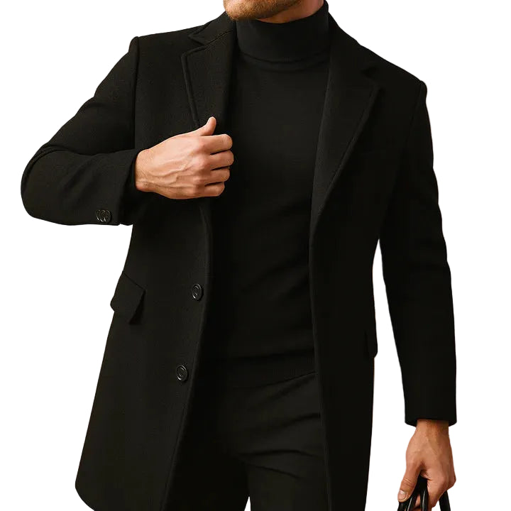 Manteau Homme Long Hiver | À Boutons-Gigié