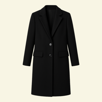 Manteau pour femme avec col à revers et patte de boutonnage 7