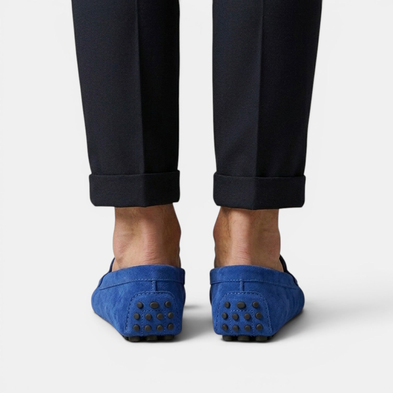 Mocassins Penny Driver en Daim pour Homme 16