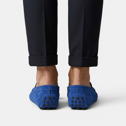 Mocassins Penny Driver en Daim pour Homme 16