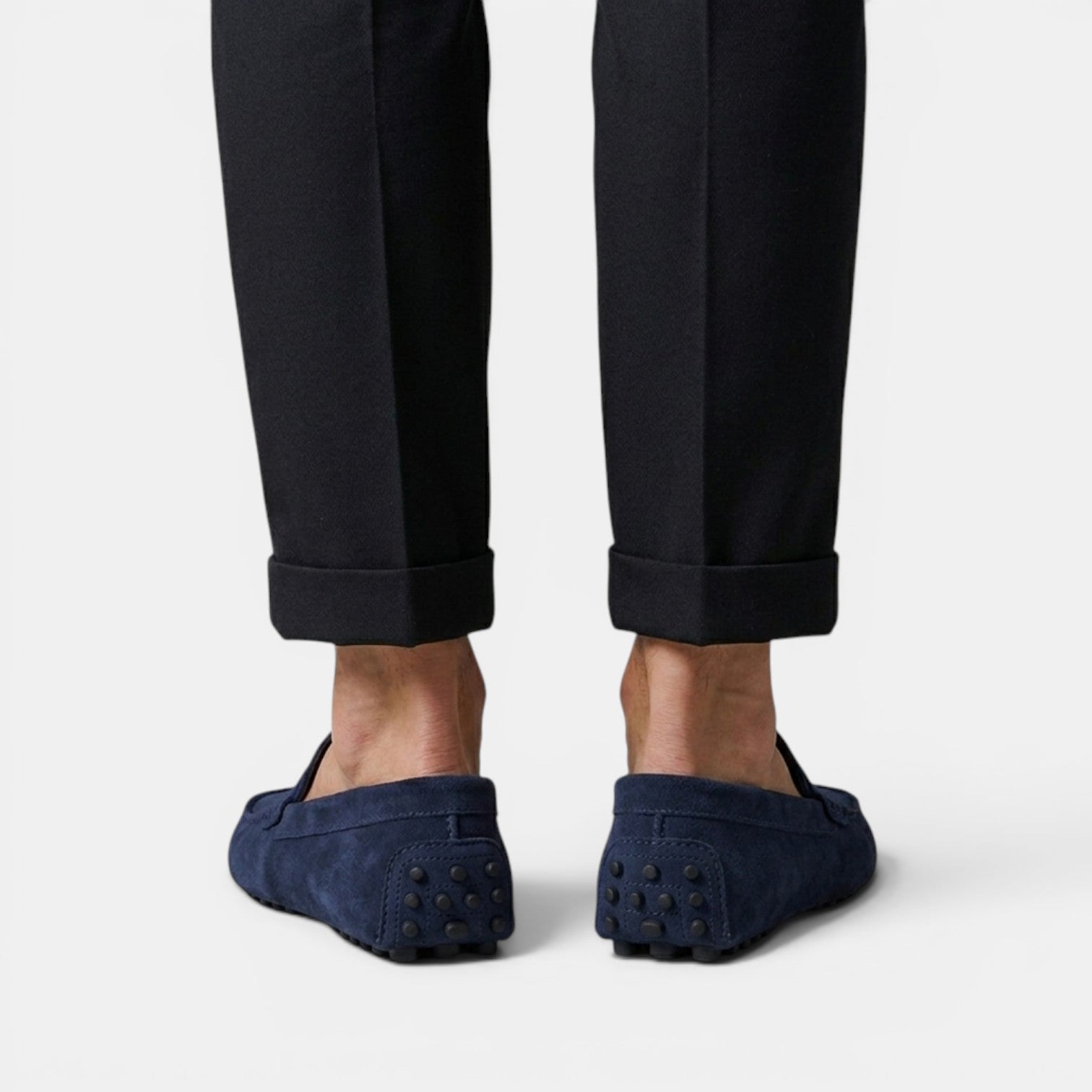 Mocassins Penny Driver en Daim pour Homme 4