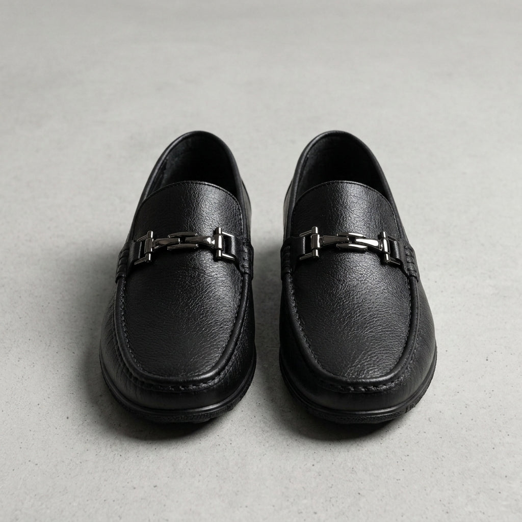 Mocassins à mors métalliques pour homme 4
