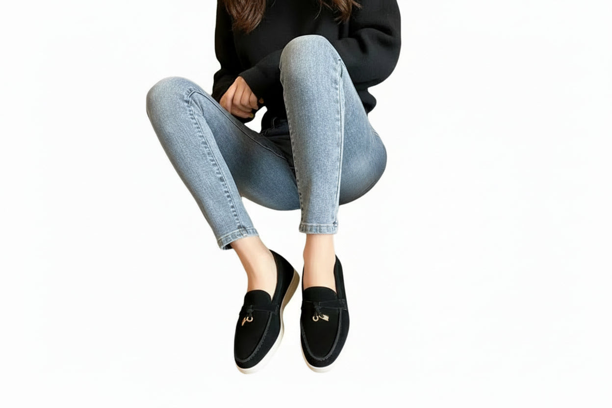 Mocassins Femme À Enfiler Plats-Gigié