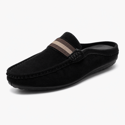 Mocassins sans dos en daim pour homme 3