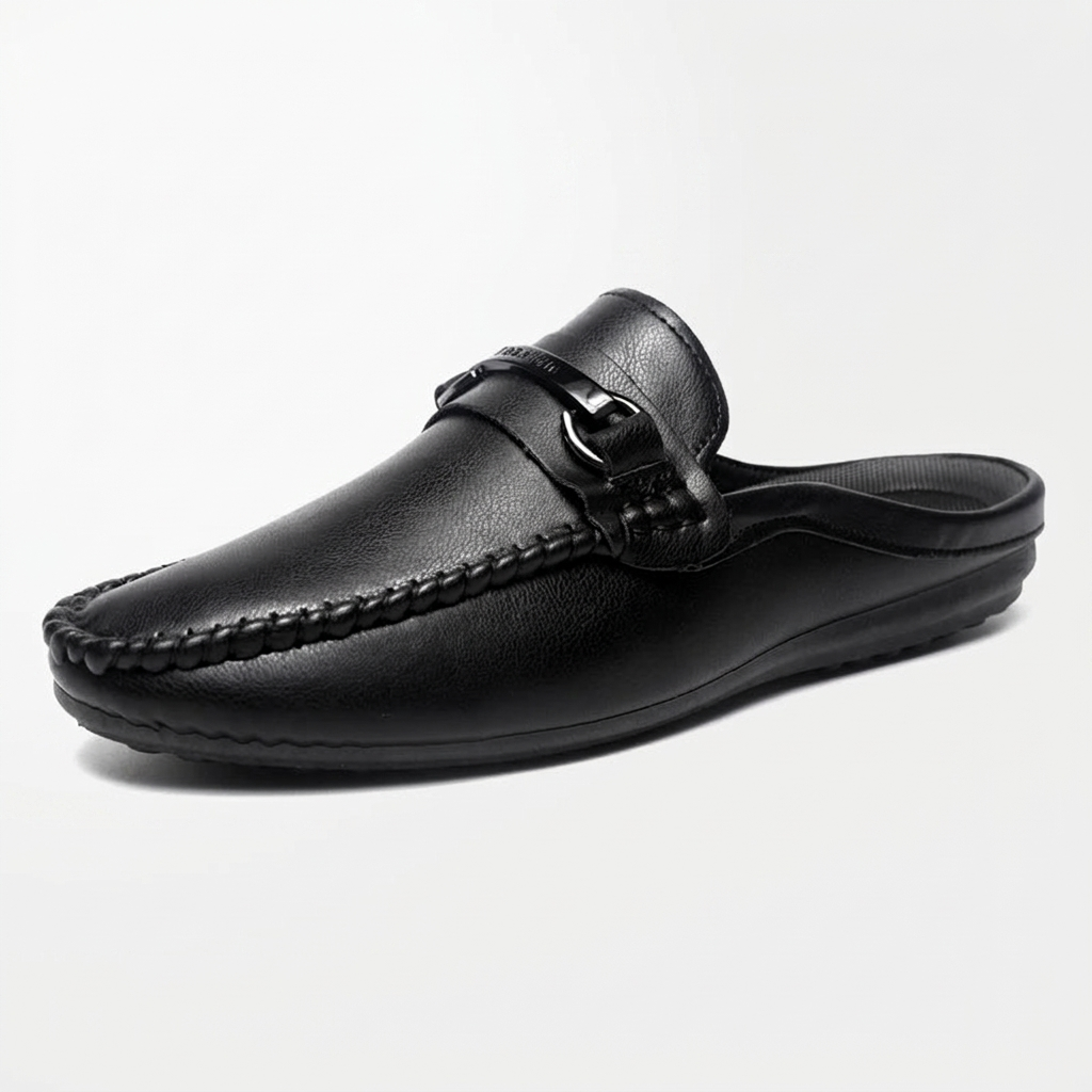 Mules pour homme avec détail mors en métal 2