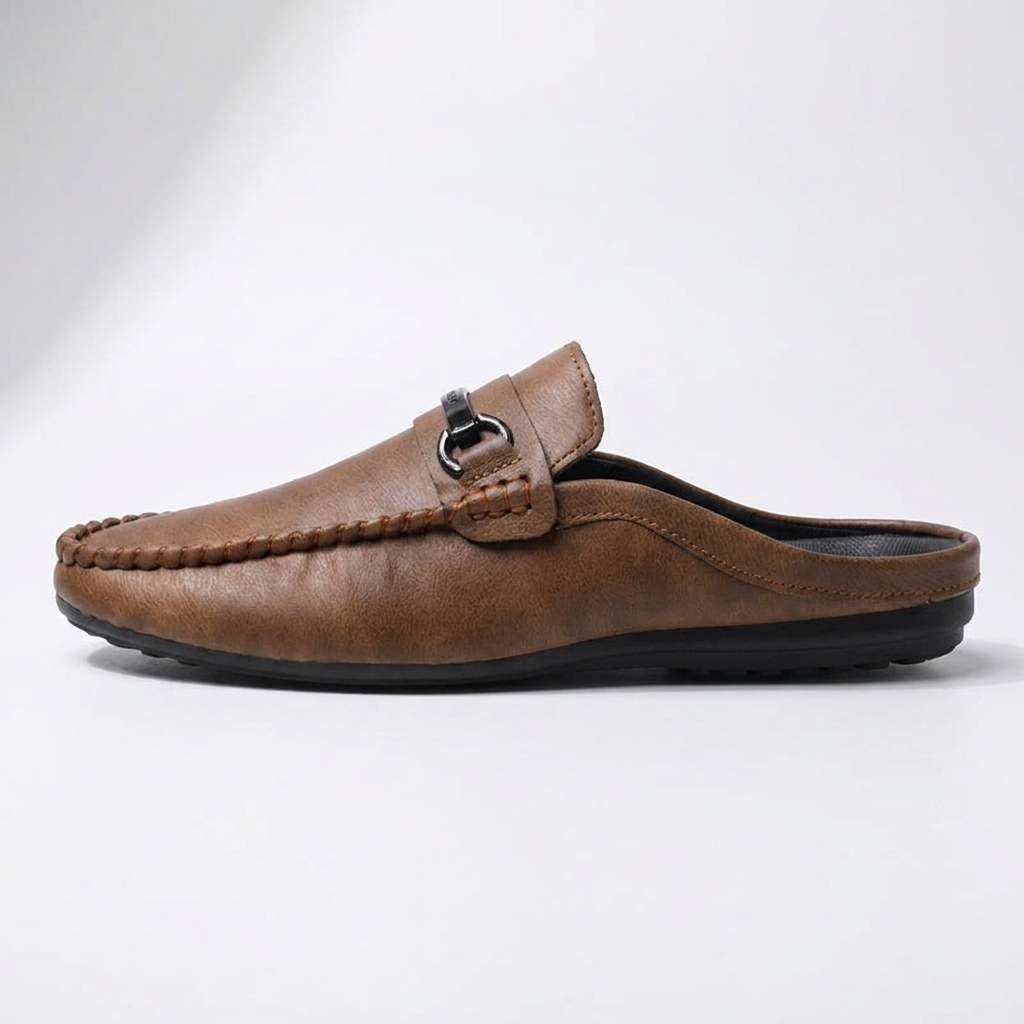 Mules pour homme avec détail mors en métal 3