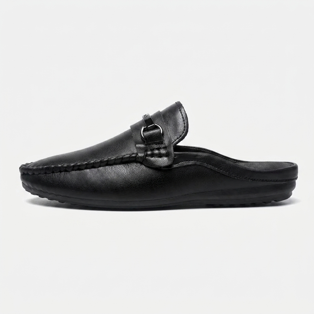 Mules pour homme avec détail mors en métal 7