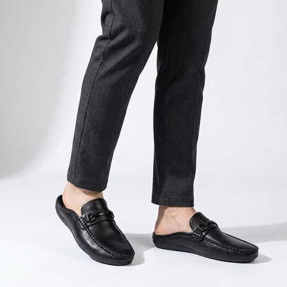 Mules pour homme avec détail mors en métal 8