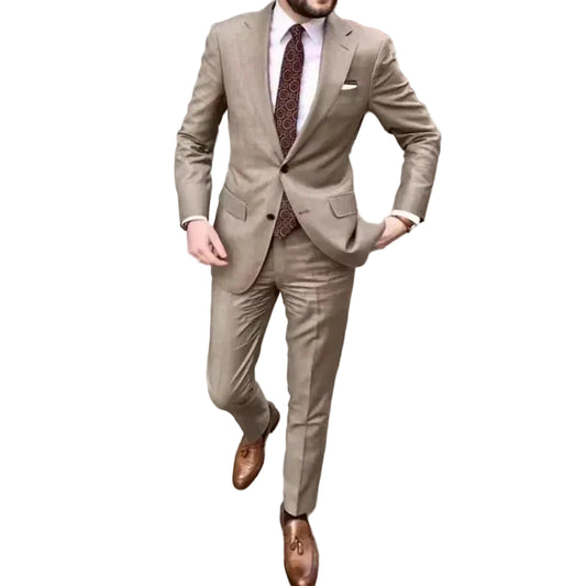 Costume Homme deux pièces avec fermeture à boutons