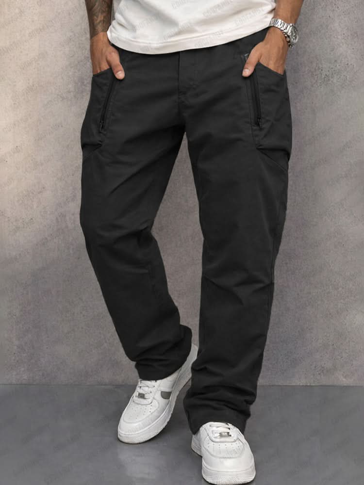 Pantalon Cargo pour Homme avec Poches Zippées 2
