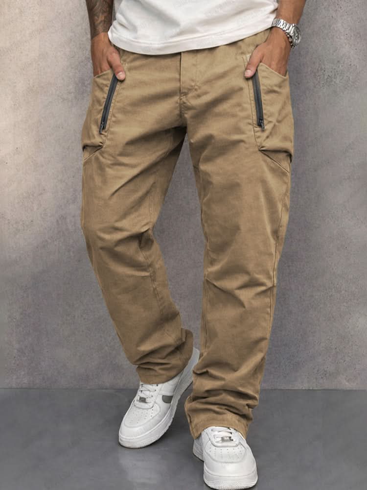 Pantalon Cargo pour Homme avec Poches Zippées 3